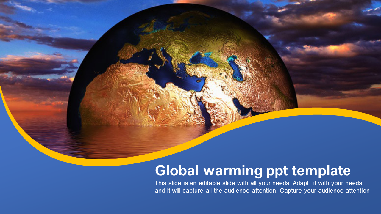 make a 300 word presentation on global warming